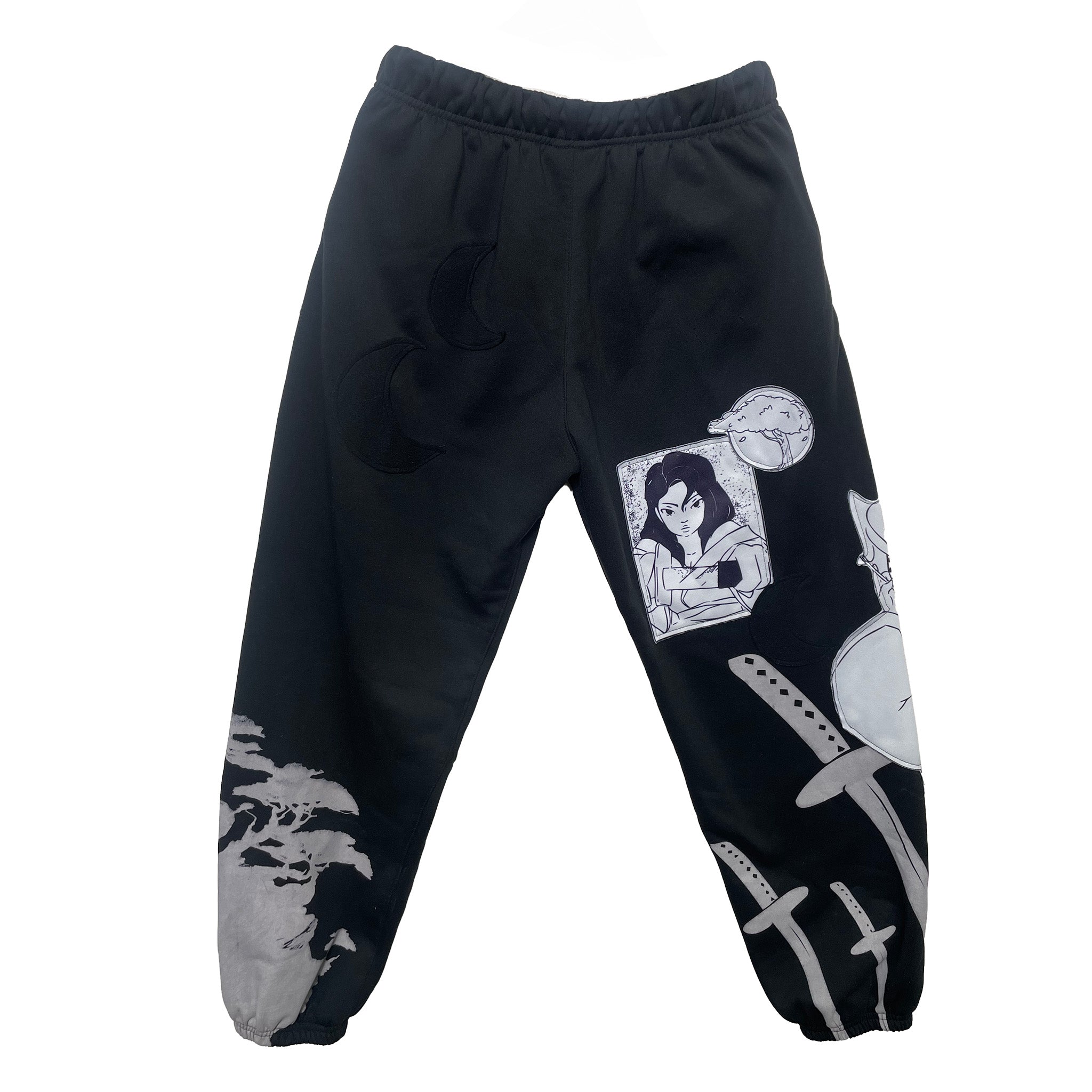 Geisha Patchwork Sweatpant