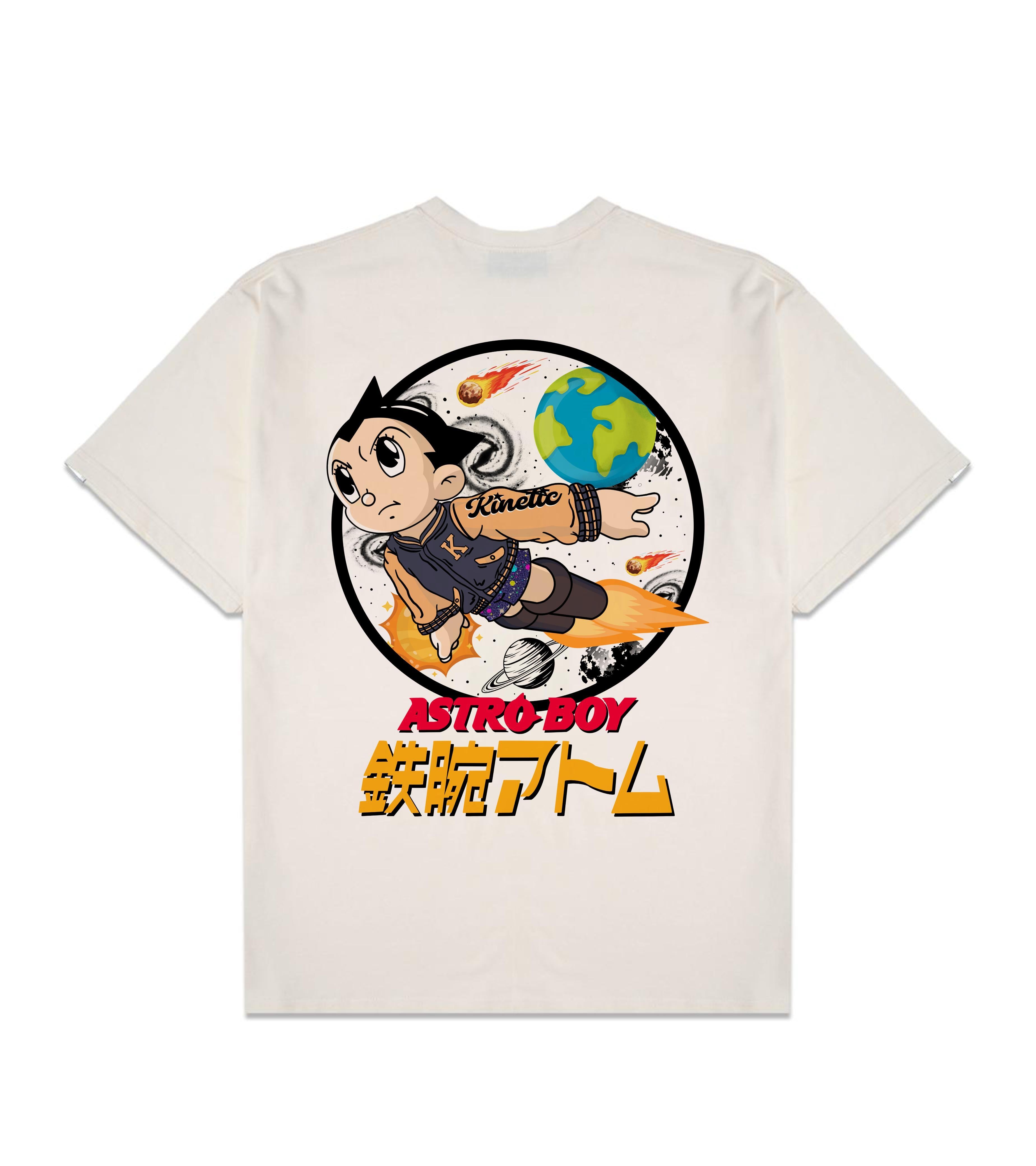 Astro Boy Cream Oversized Shirt