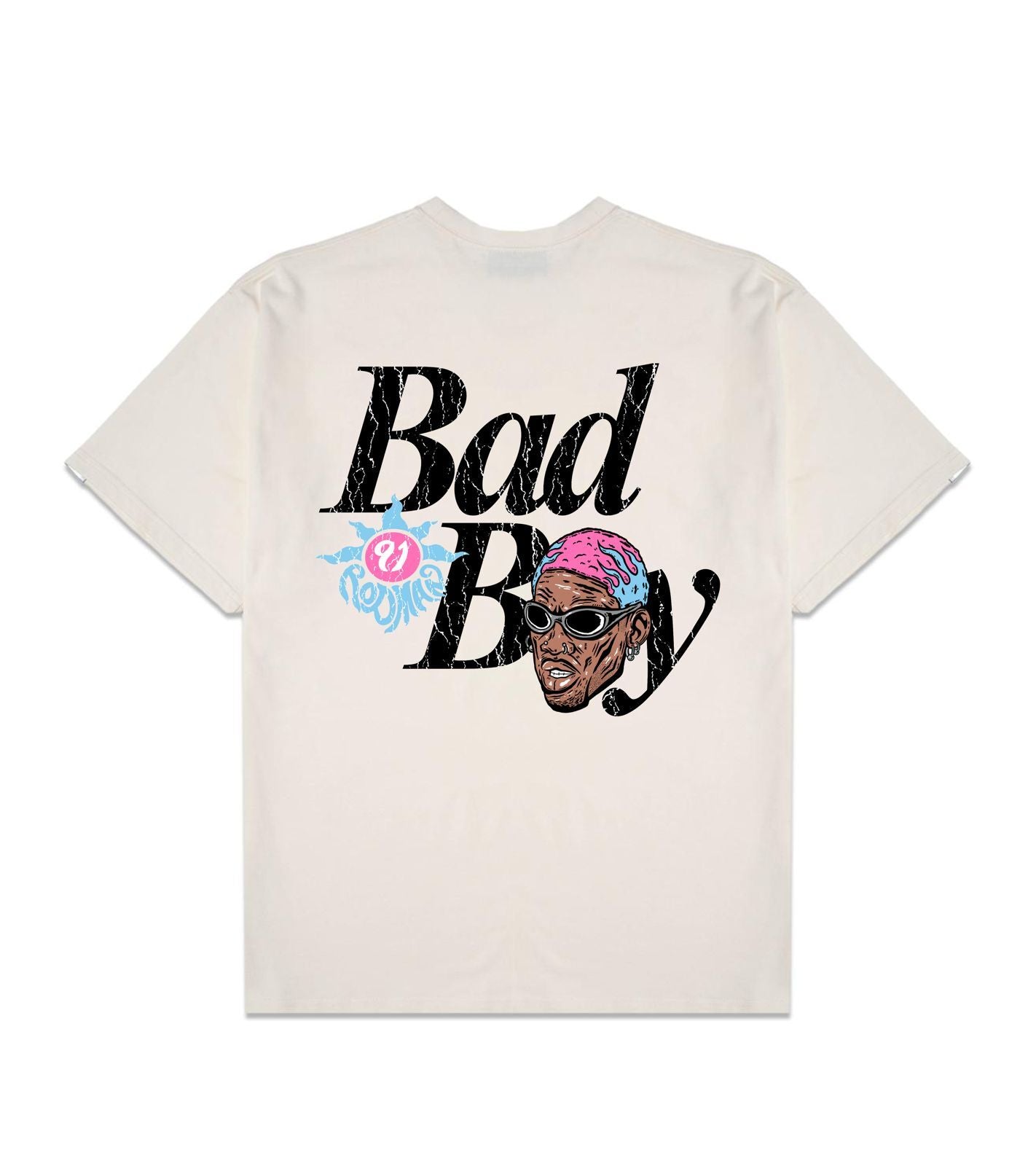 Bad Boy Cream Oversized Shirt