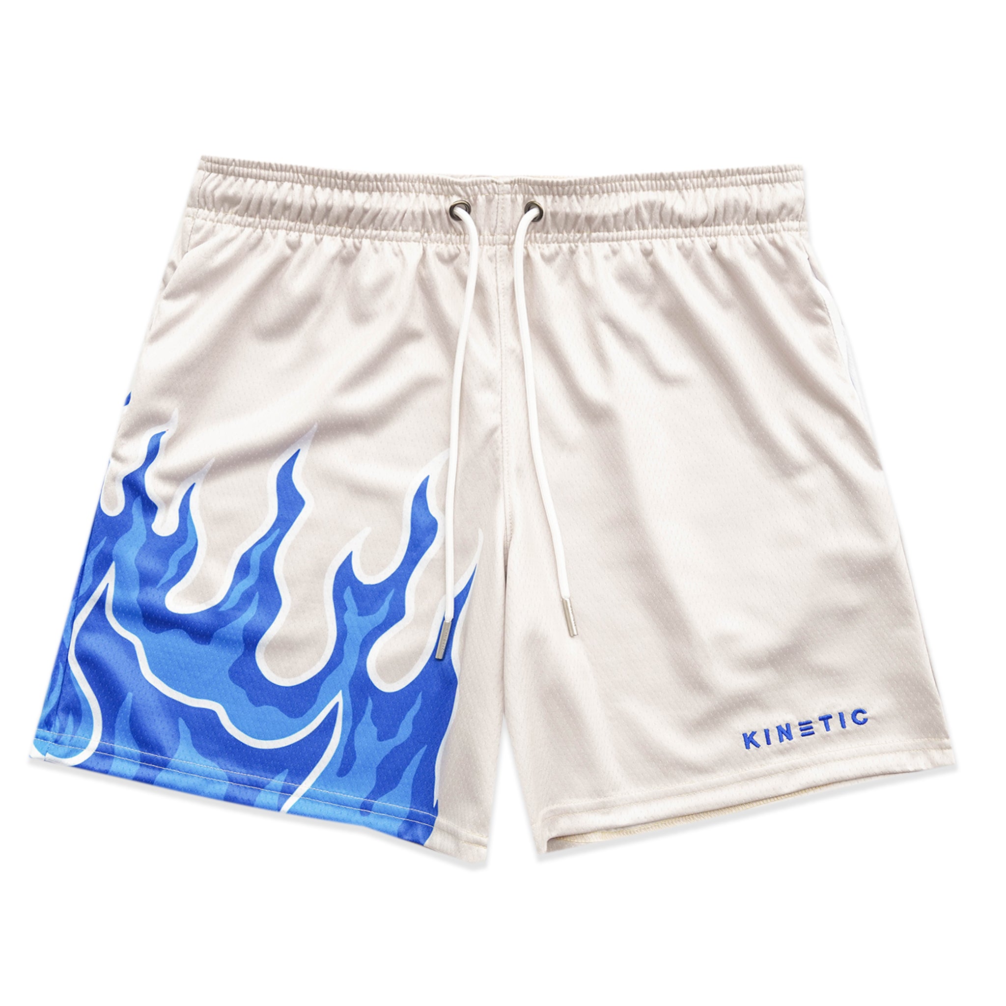 Lost Files Blue Flame Shorts Size hotsell Medium