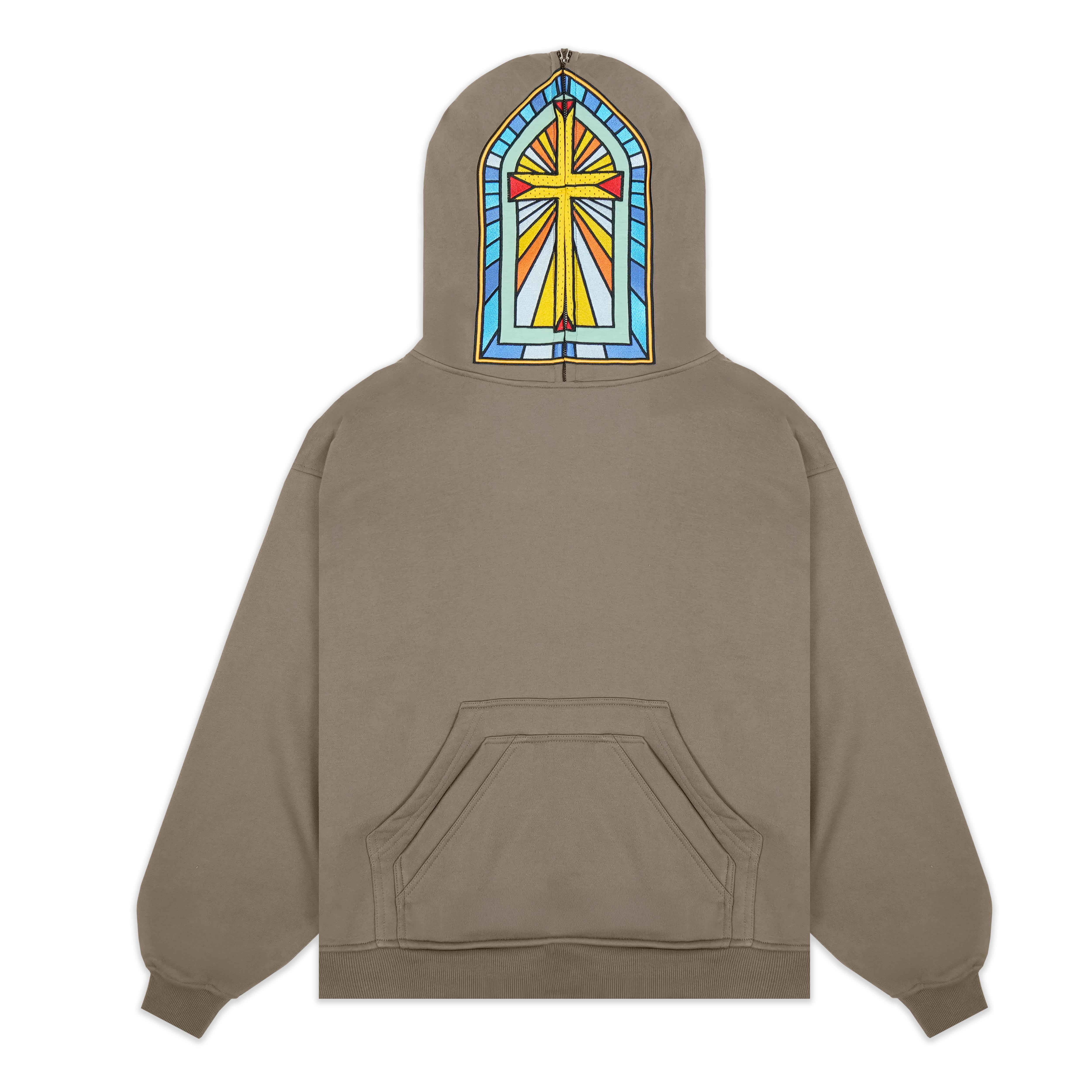 Sanctuary Faded Taupe Hoodie