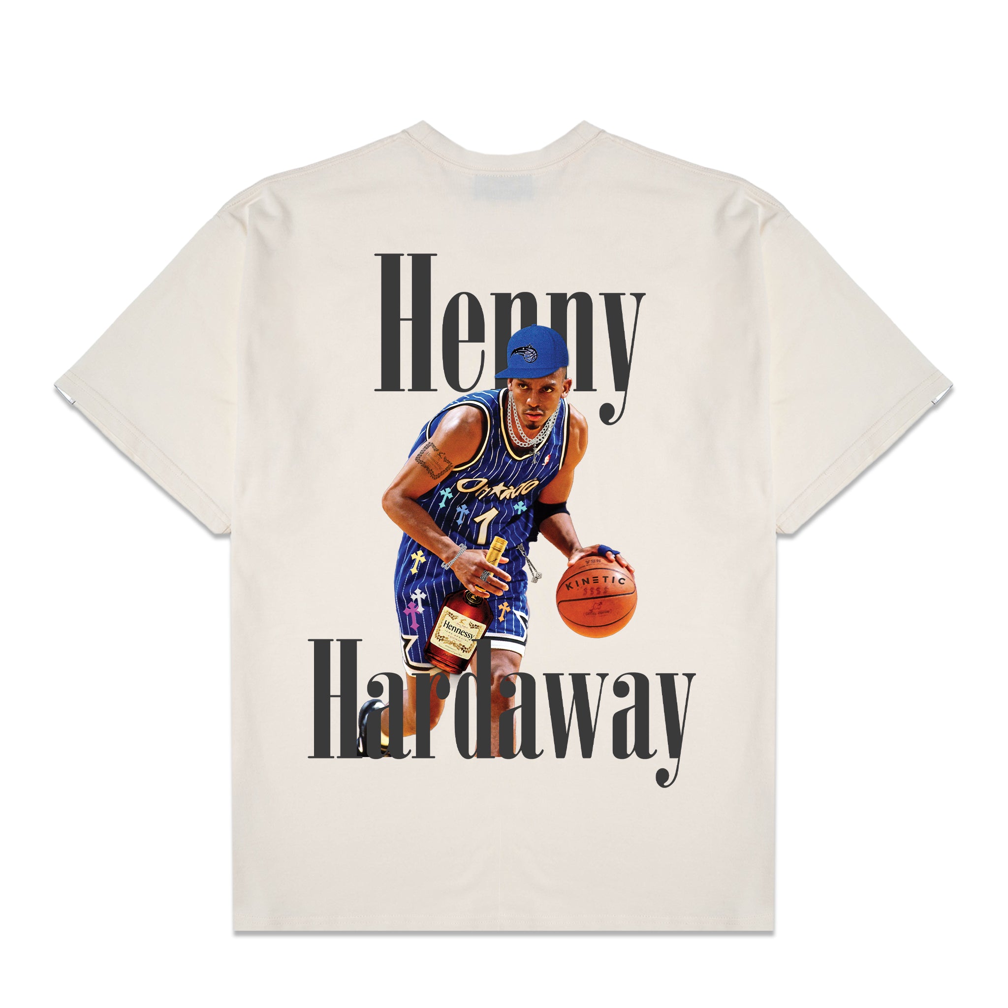 Henny Hardaway Cream Oversized Shirt