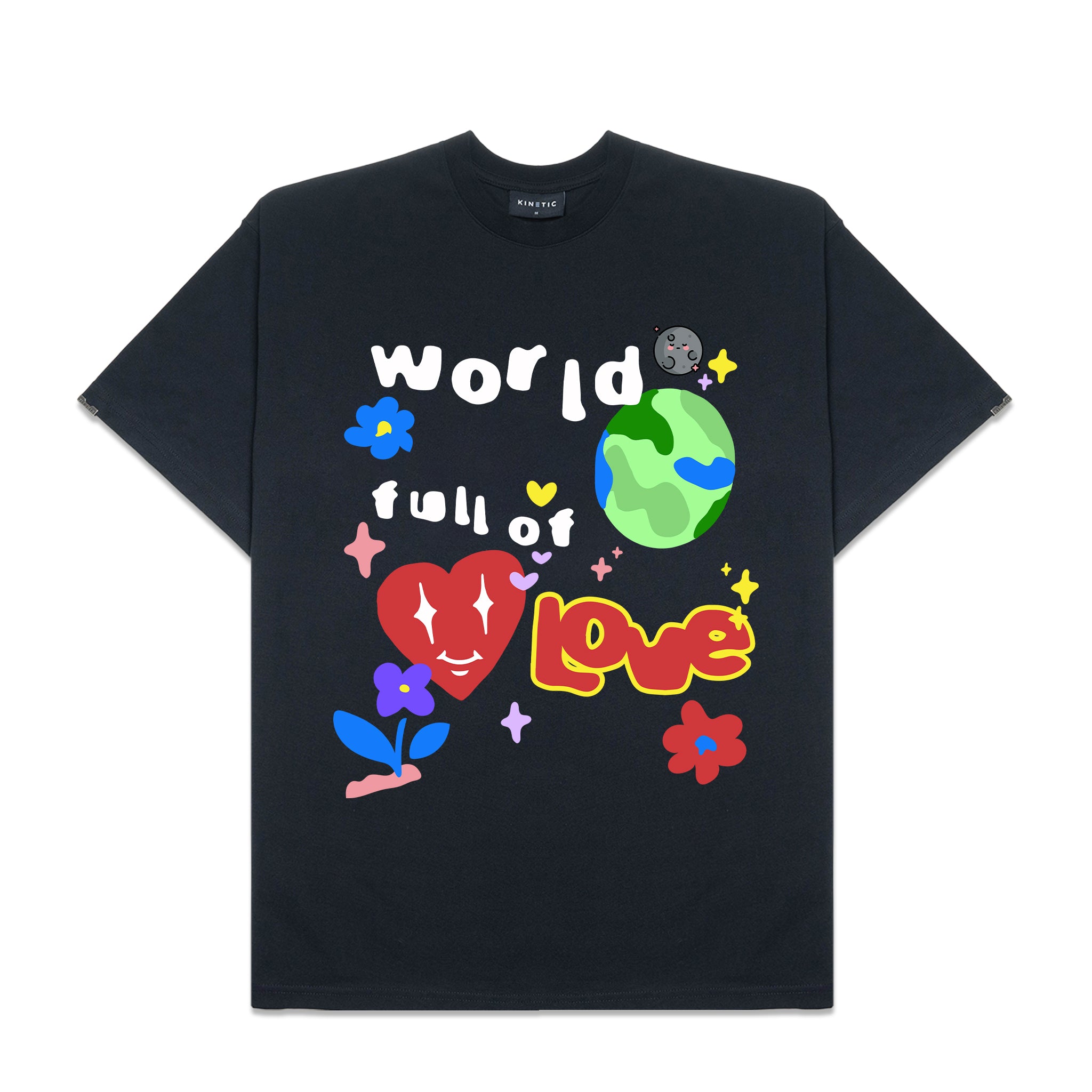 World Full of Love Oversized Shirt