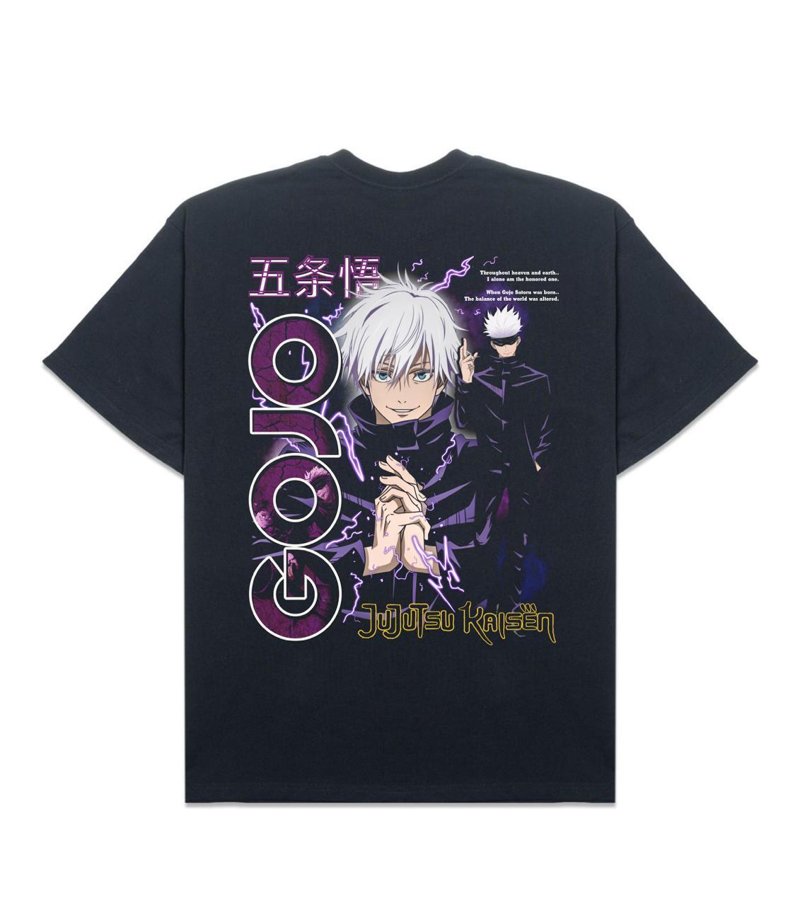 Gojo Black Oversized Shirt