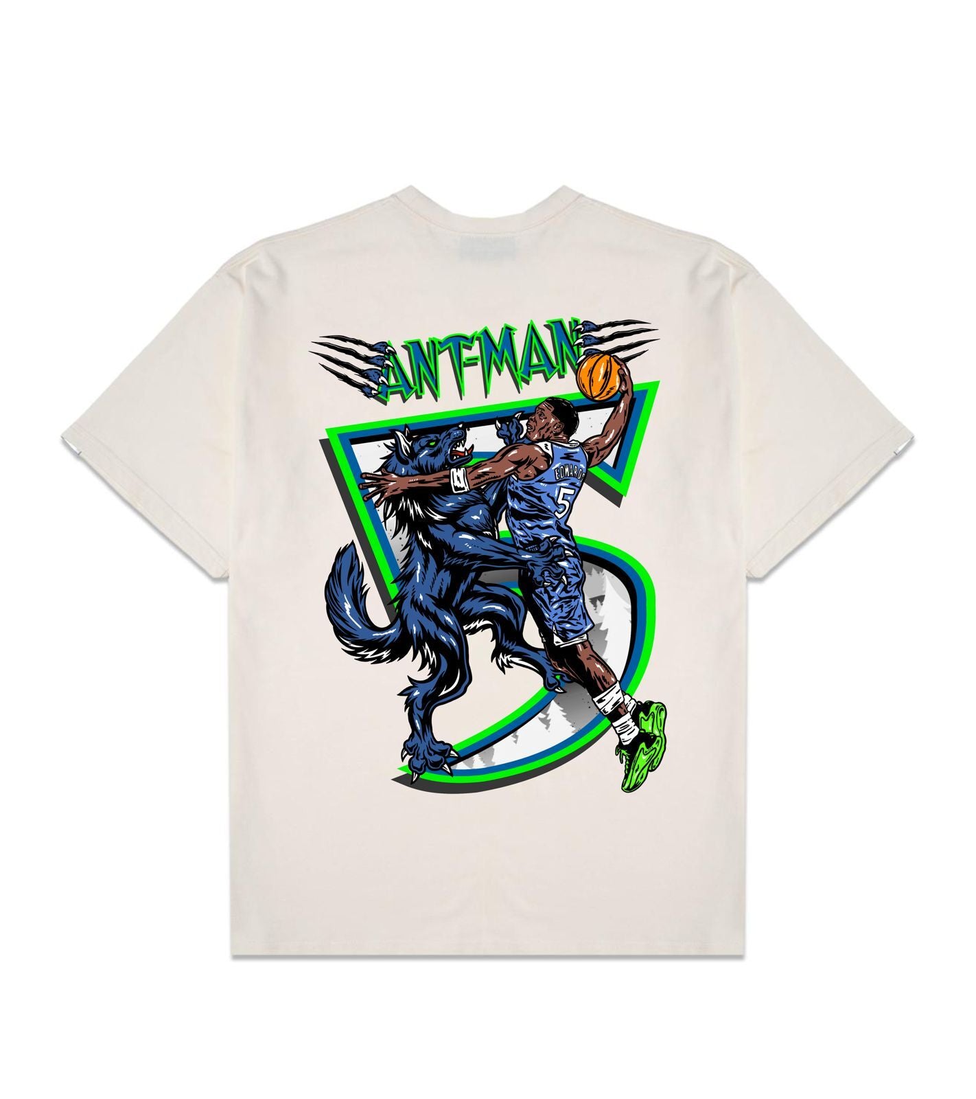 Antman Cream Oversized Shirt